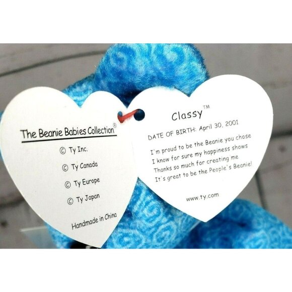 Beanie Babies TY Collection – Classy & Chip Vintage Stuffed Animal Bundle - Picture 6 of 11